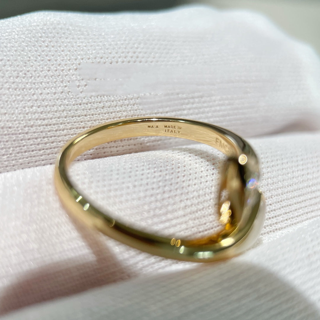 [⭐Veyra]DREAM RING PINK GOLD DIAMOND