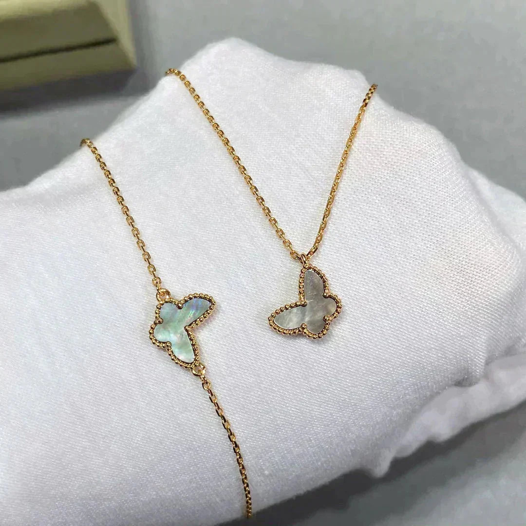 [⭐Veyra]BUTTERFLY DARK MOP BUTTERFLY BRACELET