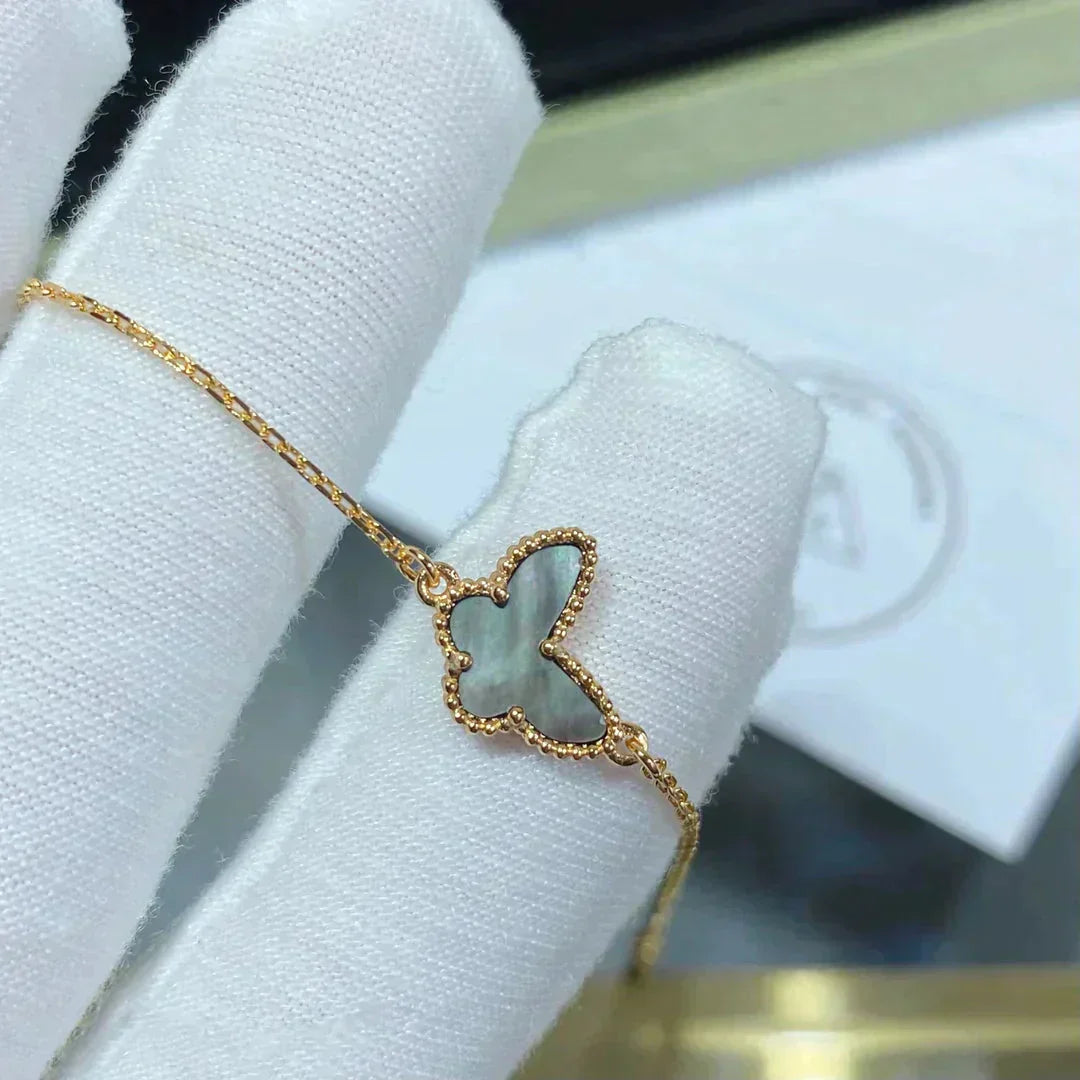 [⭐Veyra]BUTTERFLY DARK MOP BUTTERFLY BRACELET