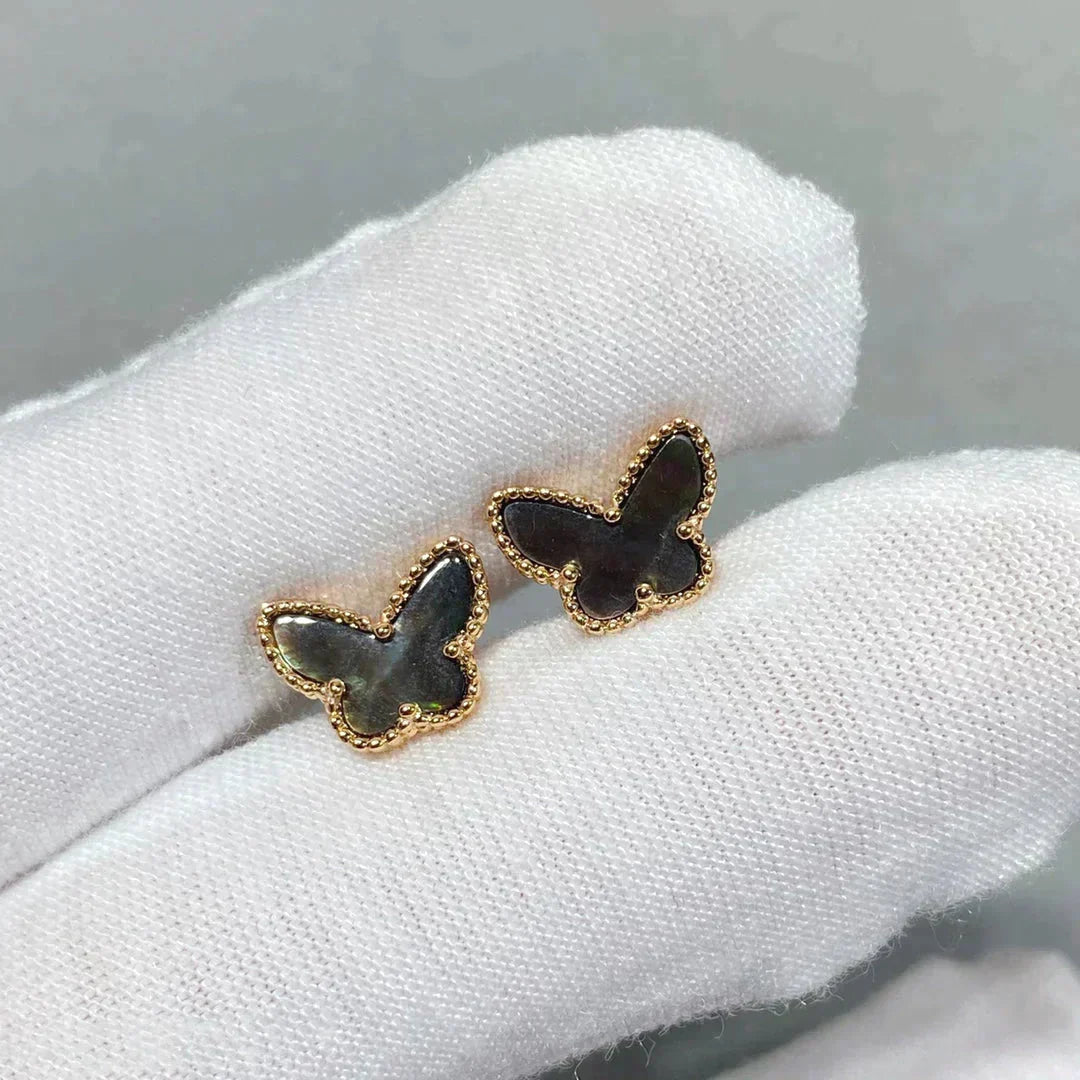 [⭐Veyra]BUTTERFLY DARK MOP  EARRINGS