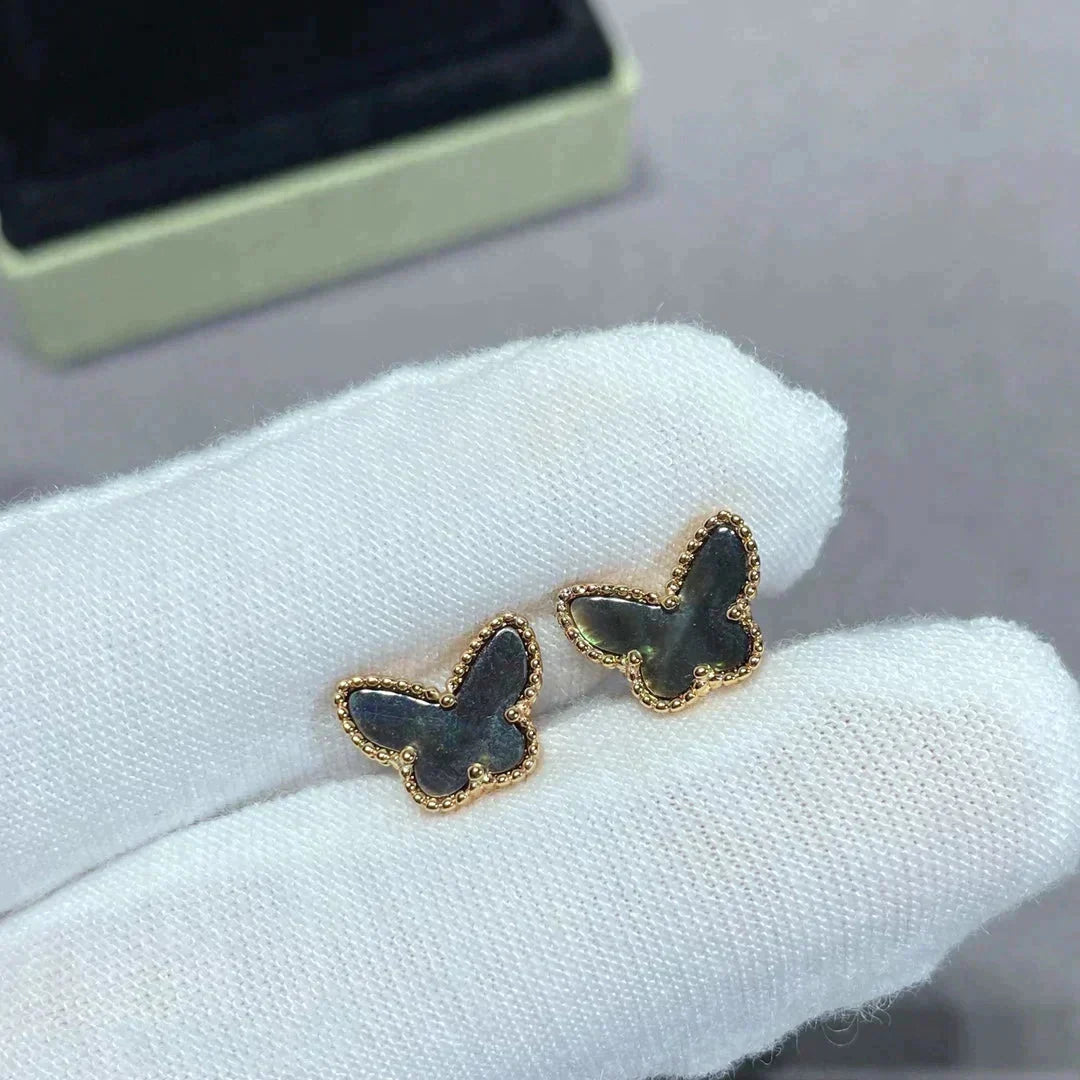 [⭐Veyra]BUTTERFLY DARK MOP  EARRINGS