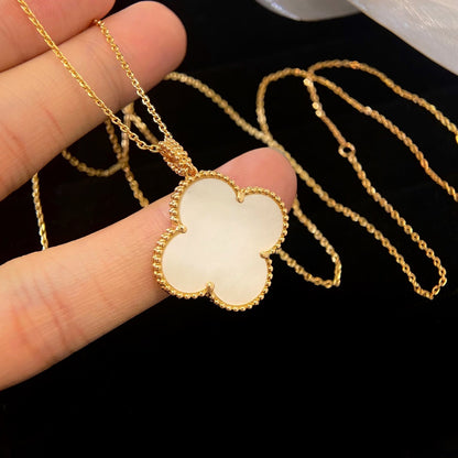 [⭐Veyra]CLOVER 25MM MOP LARGE PENDANT NECKLACE