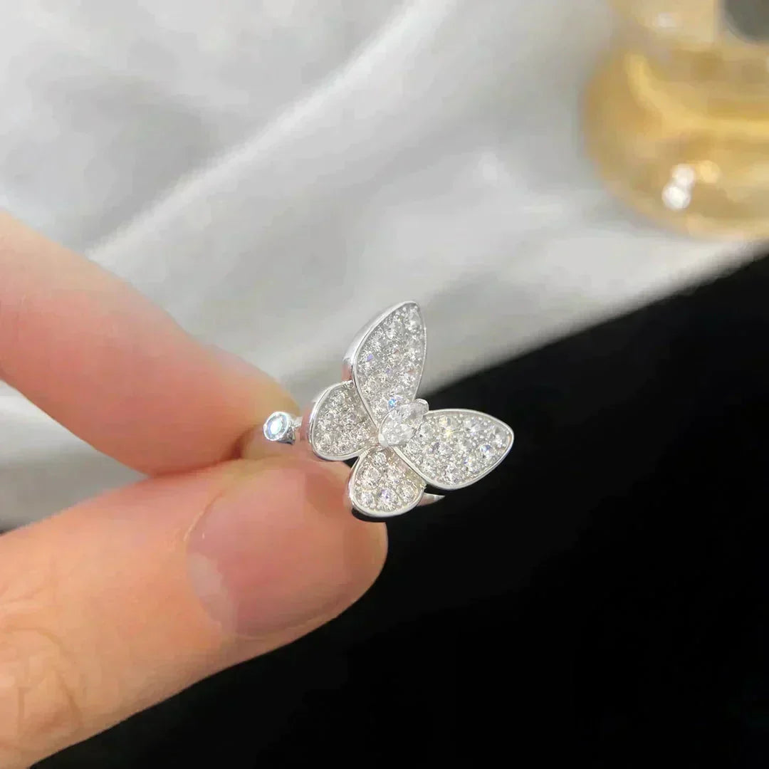 [⭐Veyra]BUTTERFLY DIAMOND RING