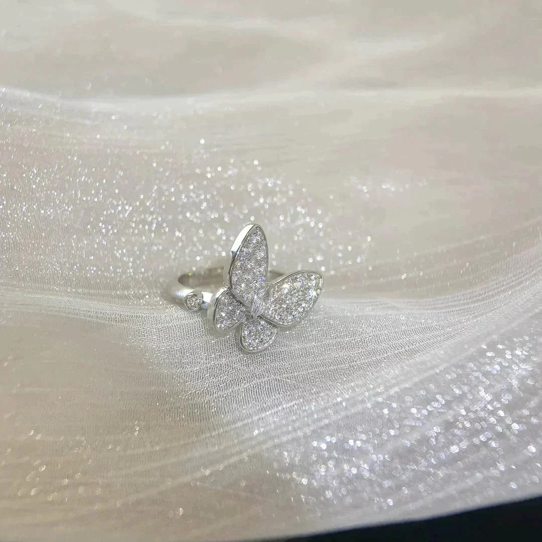 [⭐Veyra]BUTTERFLY DIAMOND RING