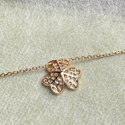 [⭐Veyra]FLOWER DIAMOND NECKLACE