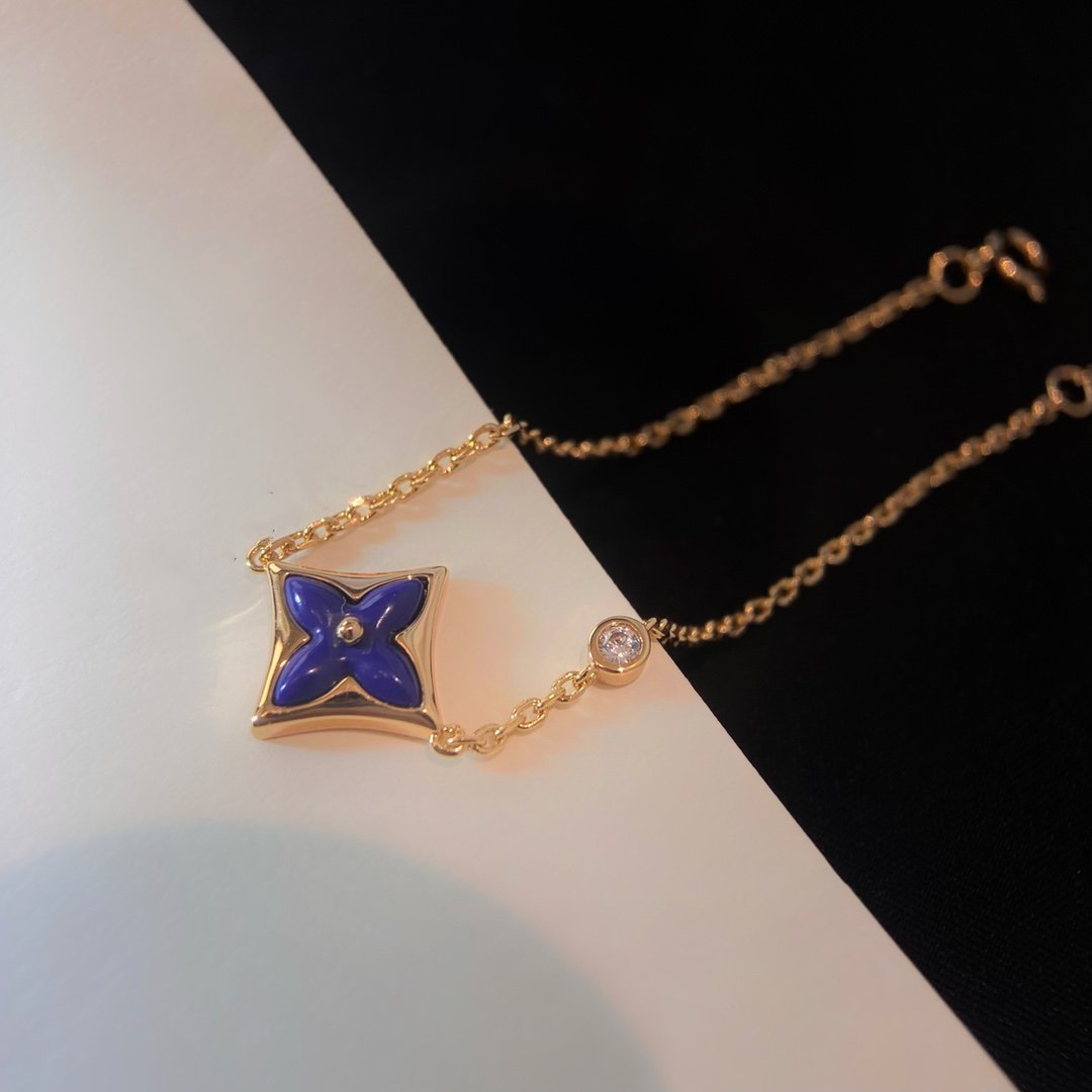 [⭐Veyra]COLOR STAR PINK GOLD DIAMOND BRACELET