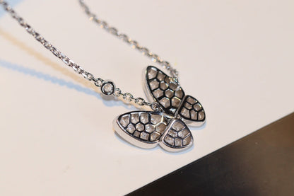 [⭐Veyra]BUTTERFLY DIAMOND NECKLACE