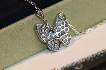 [⭐Veyra]BUTTERFLY DIAMOND NECKLACE