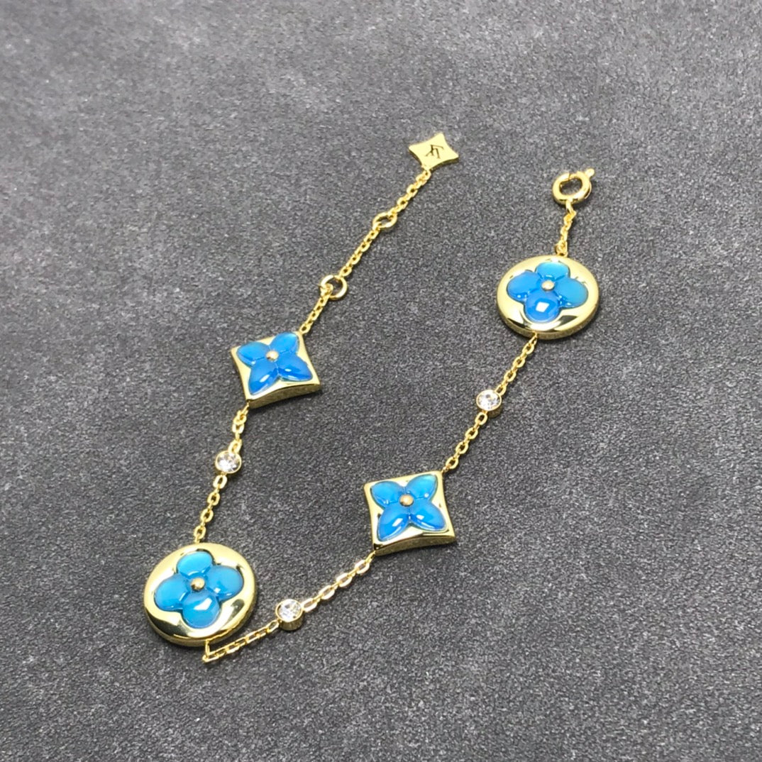 [⭐Veyra]STAR AND SUN TURQUOISE 4 MOTIFS 3 DIAMONDS