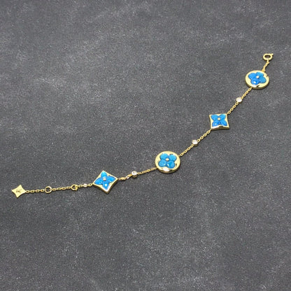[⭐Veyra]STAR AND SUN TURQUOISE 4 MOTIFS 3 DIAMONDS