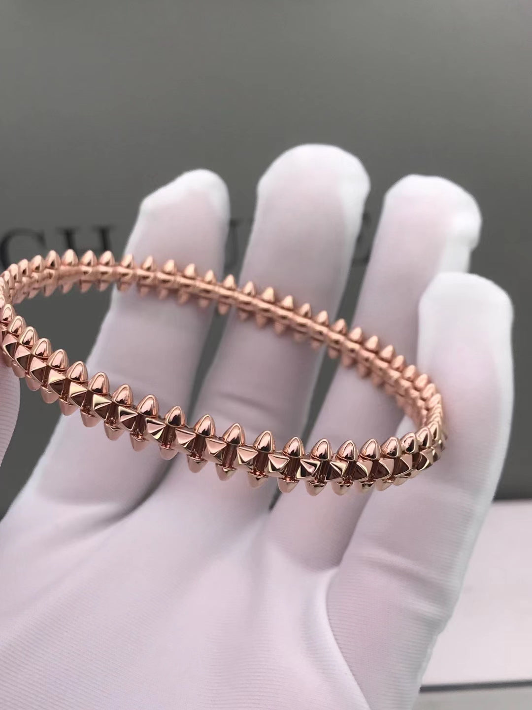 [⭐Veyra]CLASH PINK GOLD BRACELET