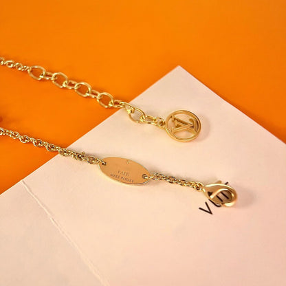 [⭐Veyra]LOGO STAR MOTIF GOLD BRACELET
