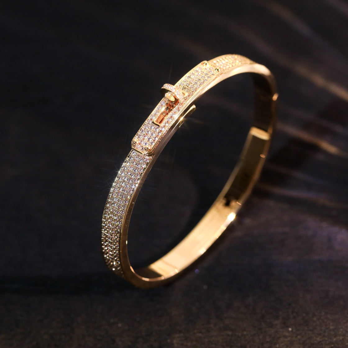 [⭐Veyra]KELLY BRACELET DIAMOND PAVED