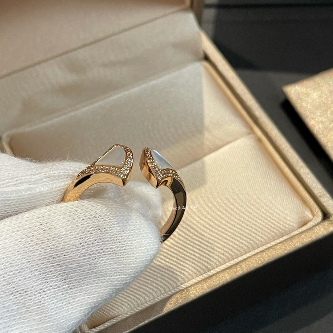 [⭐Veyra]DREAM MOP DIAMOND OPEN RING