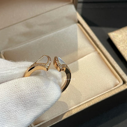 [⭐Veyra]DREAM MOP DIAMOND OPEN RING