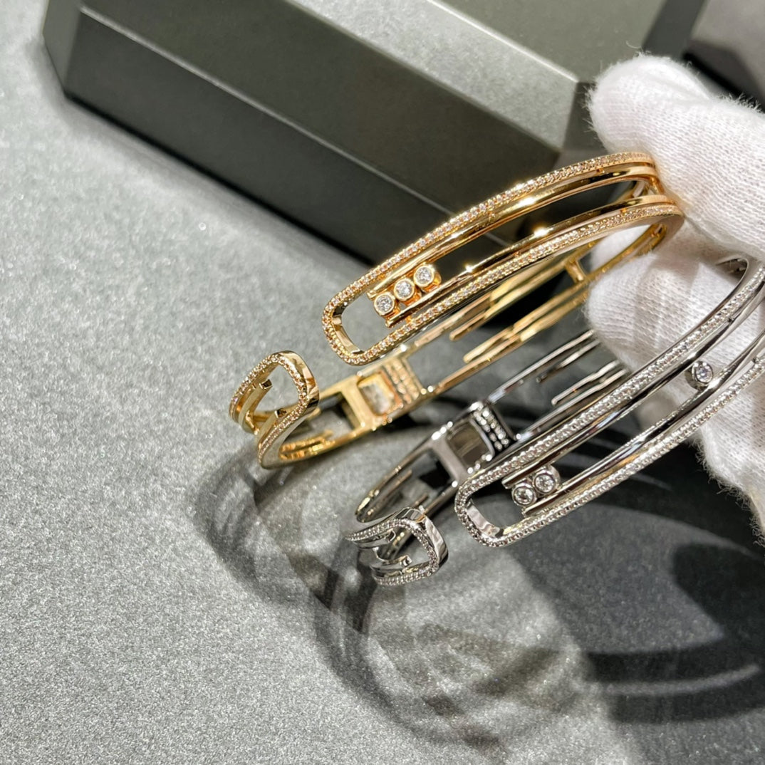 [⭐Veyra]MOVE 10TH PAVED DIAMOND BRACELET
