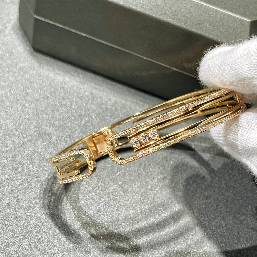 [⭐Veyra]MOVE 10TH PAVED DIAMOND BRACELET