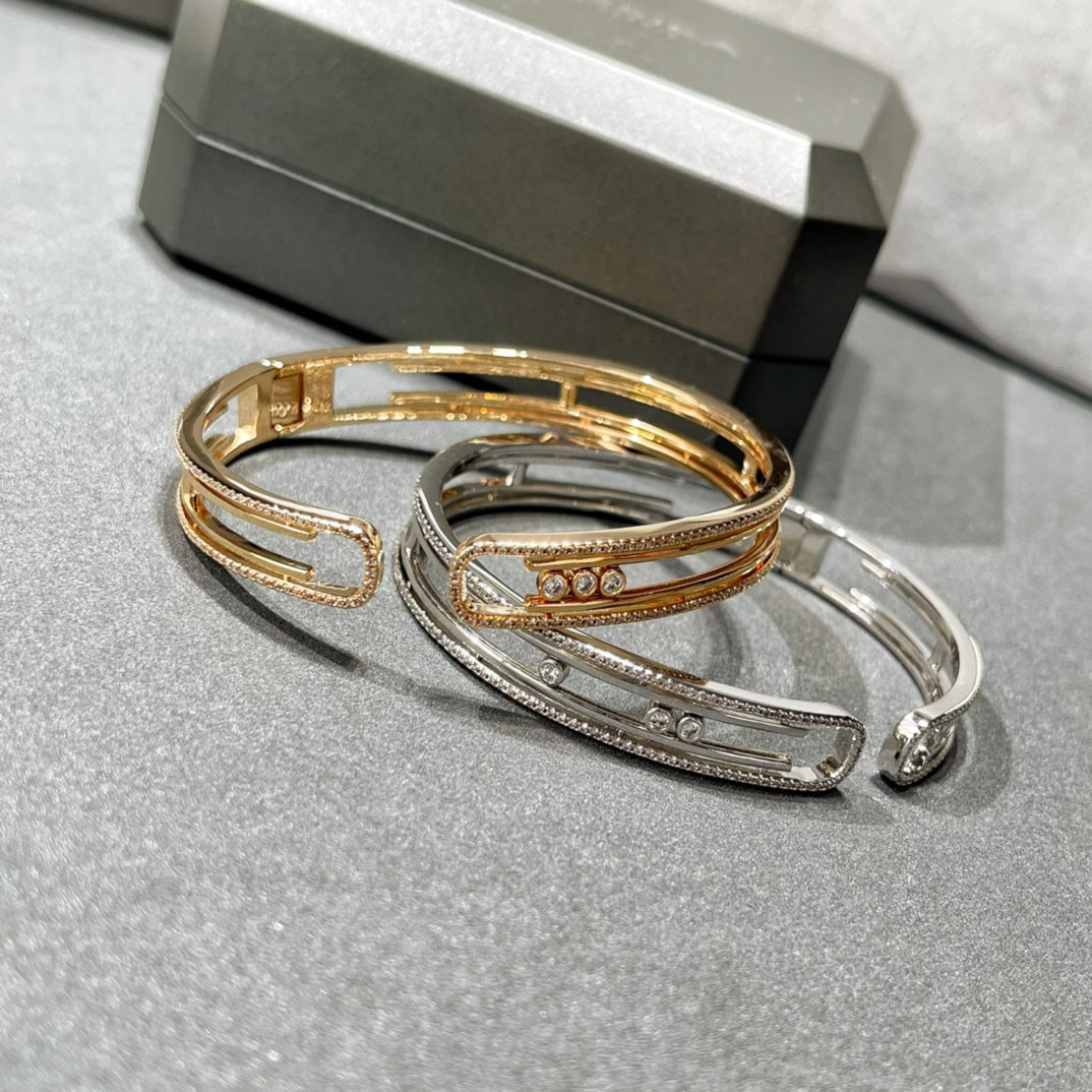 [⭐Veyra]MOVE 10TH PAVED DIAMOND BRACELET