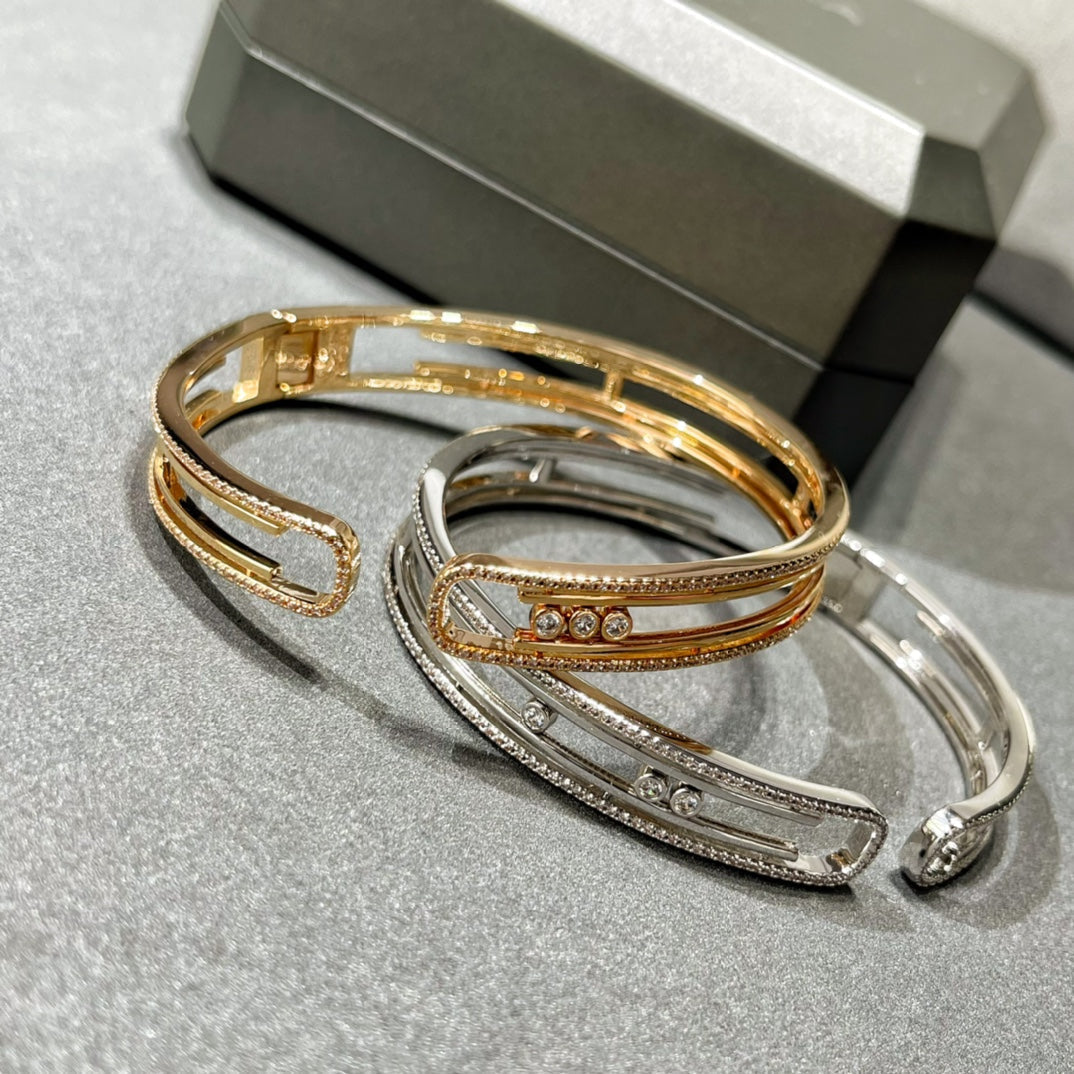 [⭐Veyra]MOVE 10TH PAVED DIAMOND BRACELET
