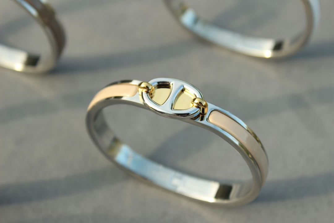 [⭐Veyra]CLIC CHAINE SILVER BRACELET