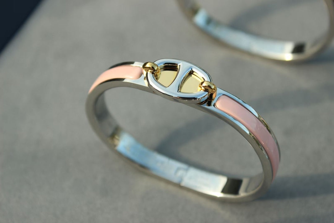 [⭐Veyra]CLIC CHAINE SILVER BRACELET