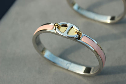 [⭐Veyra]CLIC CHAINE SILVER BRACELET