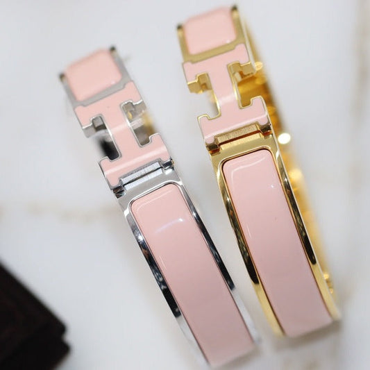 [⭐Veyra]H BRACELET 12MM PINK