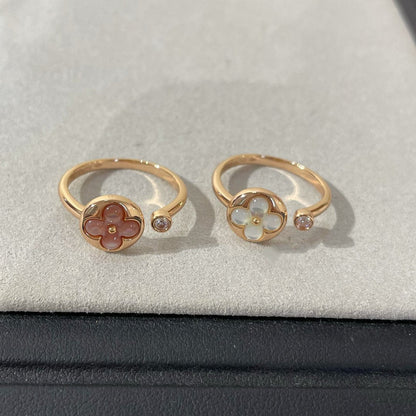 [⭐Veyra]SUN 1 DIAMOND PINK MOP RING