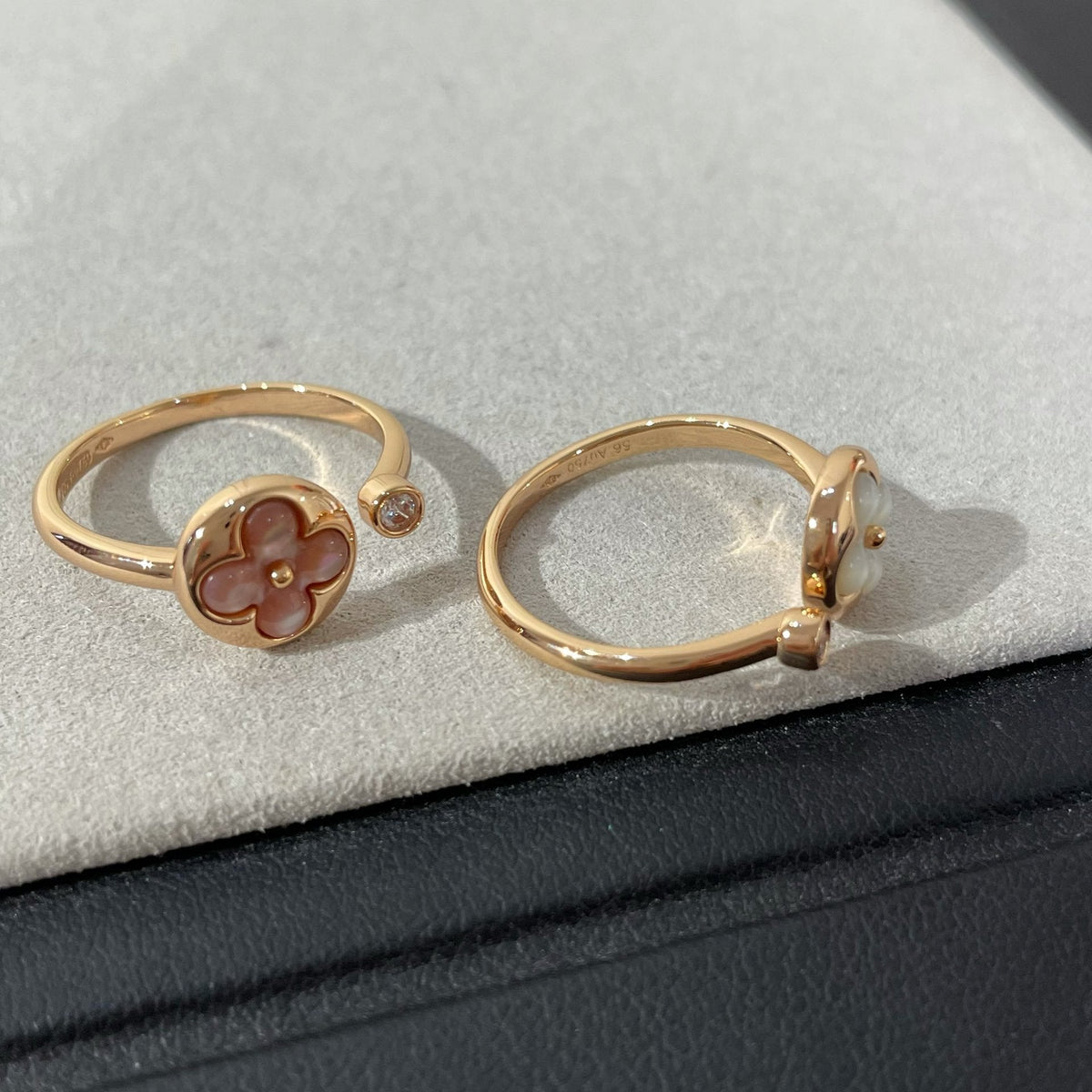 [⭐Veyra]SUN 1 DIAMOND PINK MOP RING