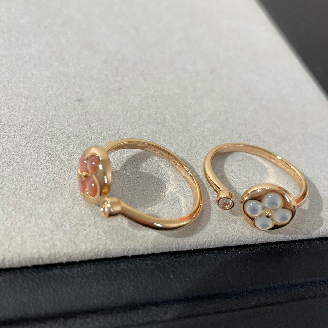 [⭐Veyra]SUN 1 DIAMOND PINK MOP RING