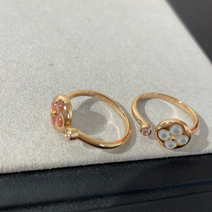 [⭐Veyra]SUN 1 DIAMOND PINK MOP RING