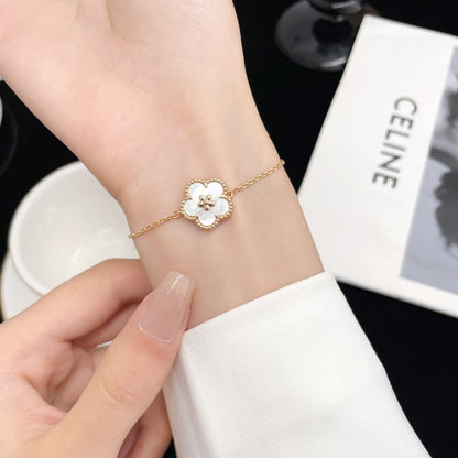 [⭐Veyra]LUCKY SPRING ROSE GOLD MOP BRACELET