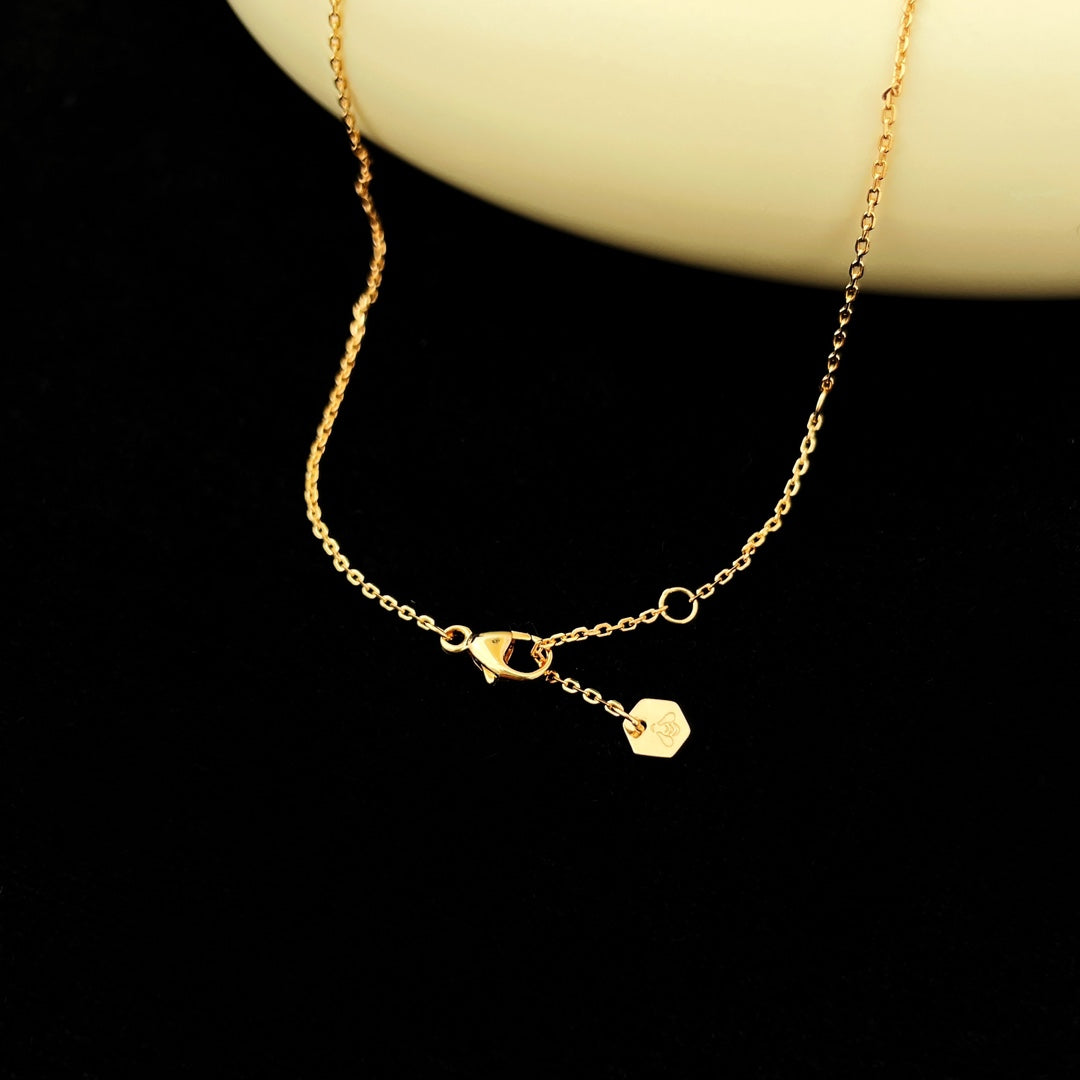 [⭐Veyra]BEE MINI PEDANT DIAMOND NECKLACE