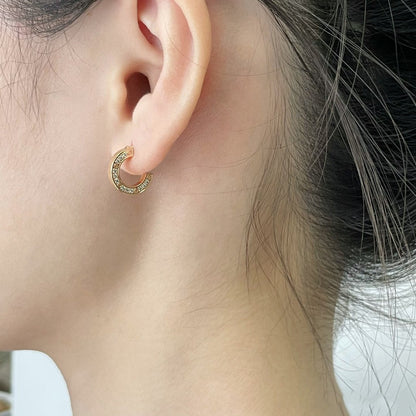 [⭐Veyra]LOVE DIAMOND EARRINGS