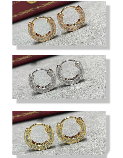 [⭐Veyra]LOVE DIAMOND EARRINGS