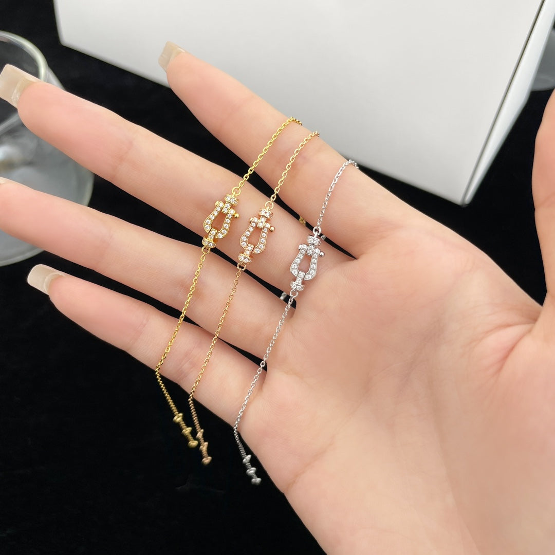 [⭐Veyra]FORCE 10 FULL DIAMOND BUCKLE CHAIN LINK MINI MODEL