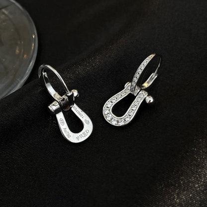 [⭐Veyra]FORCE 10 FULL DIAMOND DROP EARRINGS MEDIUM MODEL