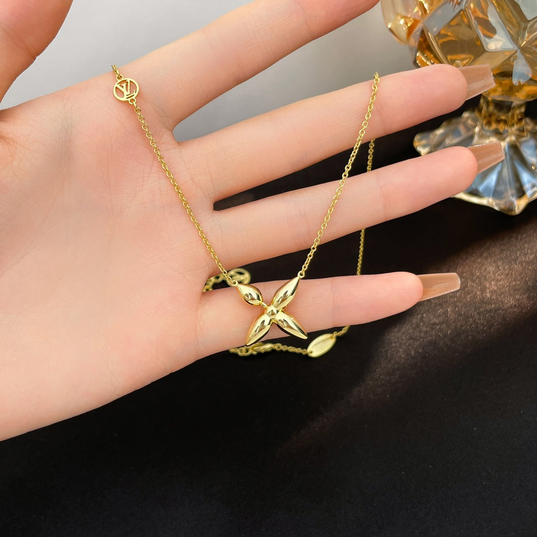 [⭐Veyra]LOUISETTE GOLD NECKLACE