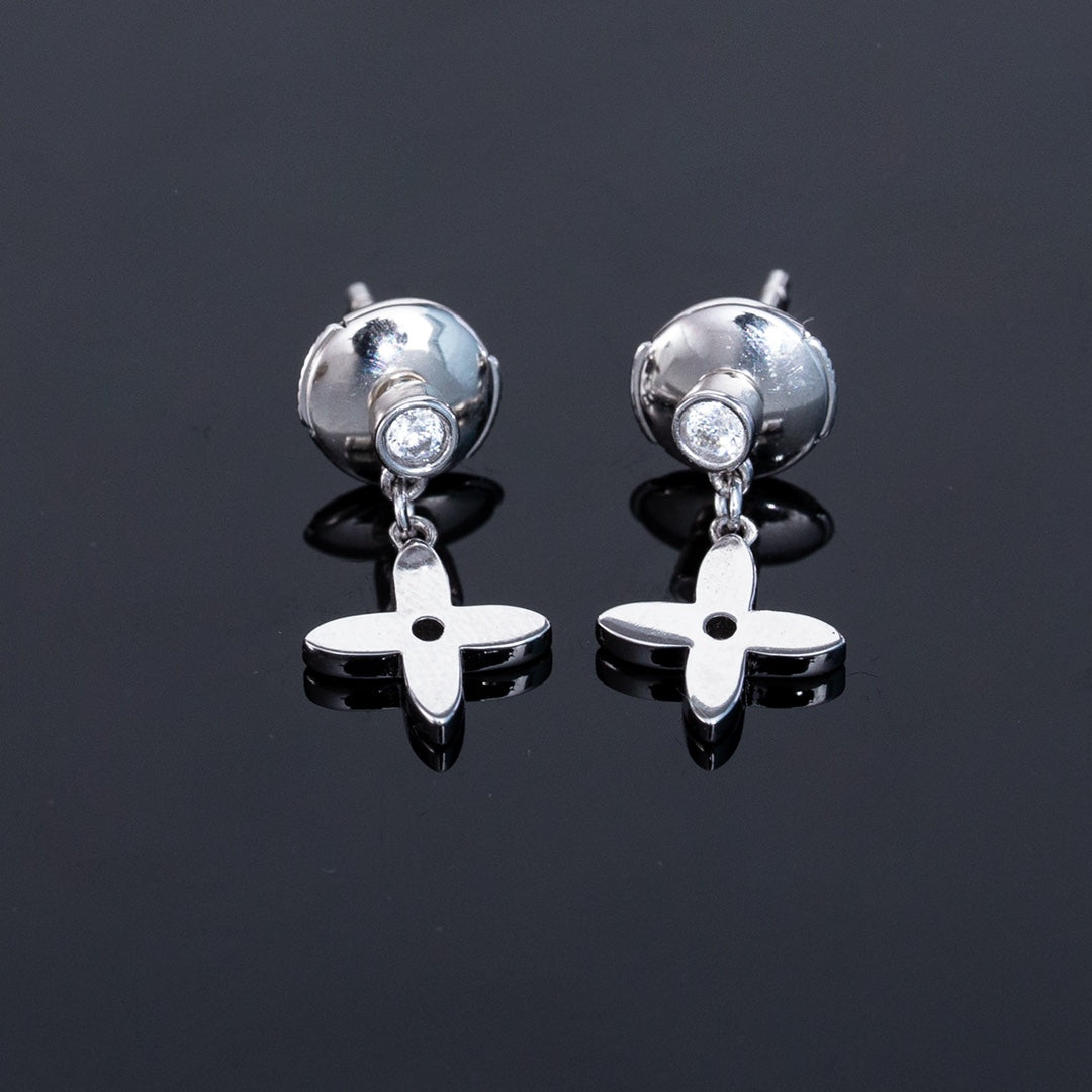 [⭐Veyra]VIDYLLE SILVER DIAMOND MINI DROP EARRINGS