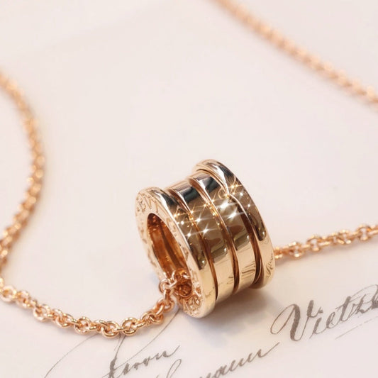[⭐Veyra]ZERO 1 PINK GOLD NECKLACE