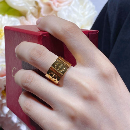 [⭐Veyra]LOVE 11MM LARGE RING