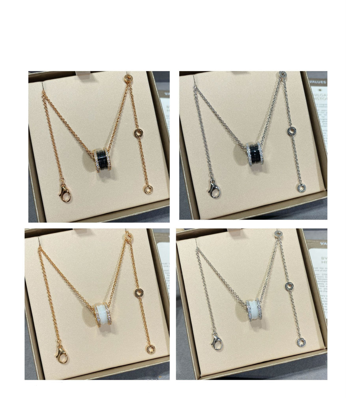 [⭐Veyra]ZERO 1 DIAMOND CERAMIC NECKLACE