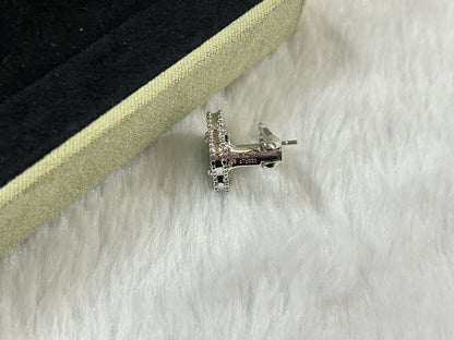 [⭐Veyra]CLOVER PIETERSITE MEDIUM STUD EARRINGS