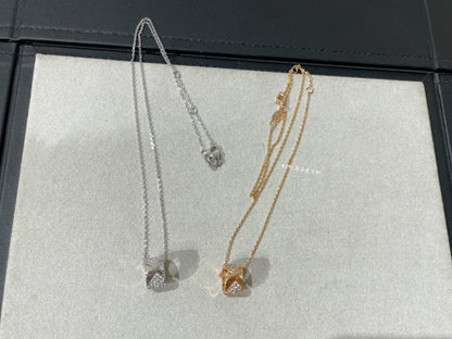 [⭐Veyra]LIENS EVIDENCE DIAMOND PAVED NECKLACE