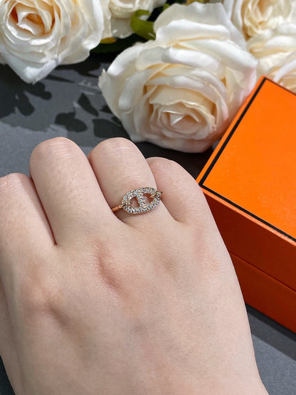 [⭐Veyra]RONDE SMALL DIAMOND RING