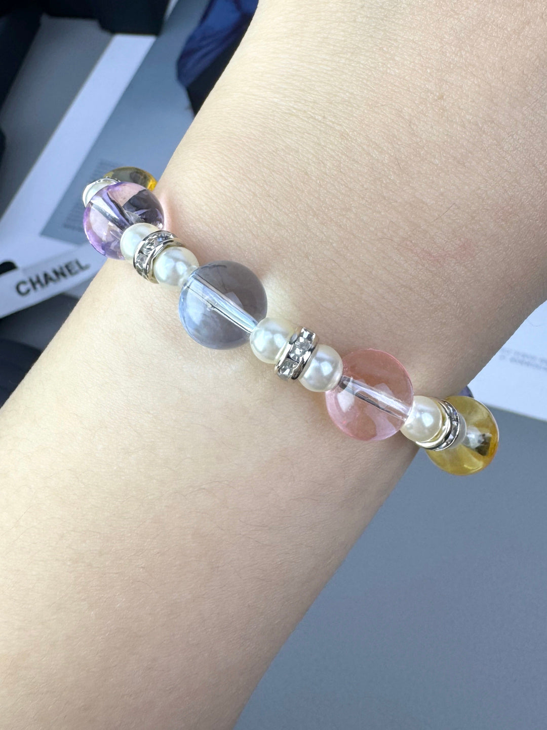 [⭐Veyra]Colorful Transparent Resin Bracelet