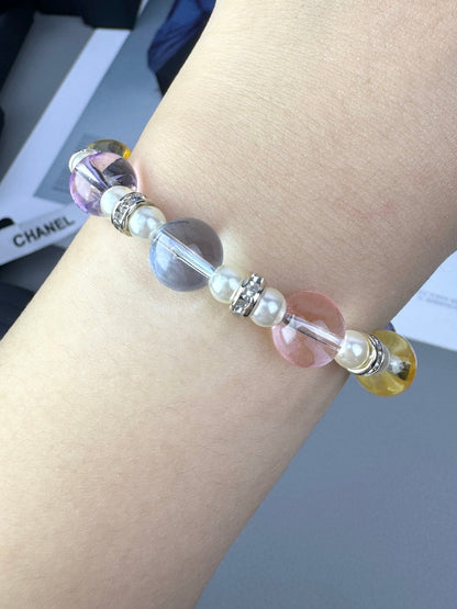 [⭐Veyra]Colorful Transparent Resin Bracelet