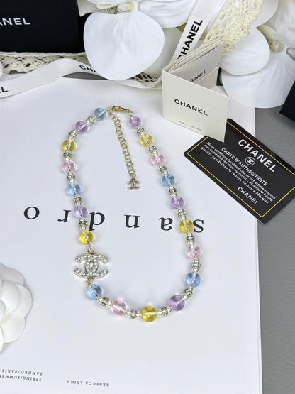 [⭐Veyra]26C New Spring Collection Colorful Transparent Resin Necklace