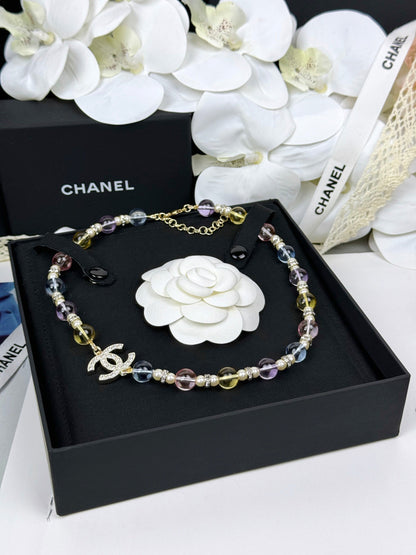 [⭐Veyra]26C New Spring Collection Colorful Transparent Resin Necklace