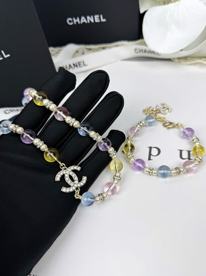 [⭐Veyra]26C New Spring Collection Colorful Transparent Resin Necklace